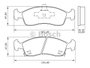 Imagen de PASTILLAS DE FRENO DELANTERA CHEVROLET ONIX/PRISMA 1.4 LT